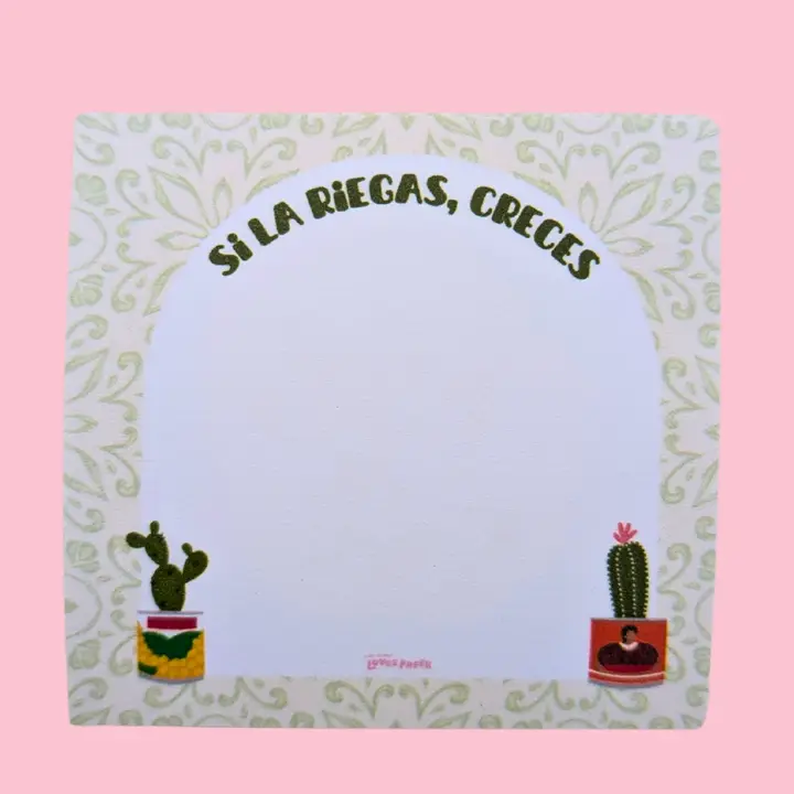 Si La Riegas, Creces Post-It Notes