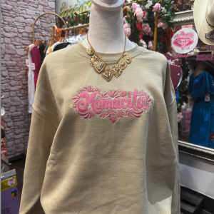 Mamacita Embroidered Crewneck Sweater