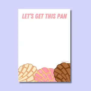 Let's Get this Pan Notepad