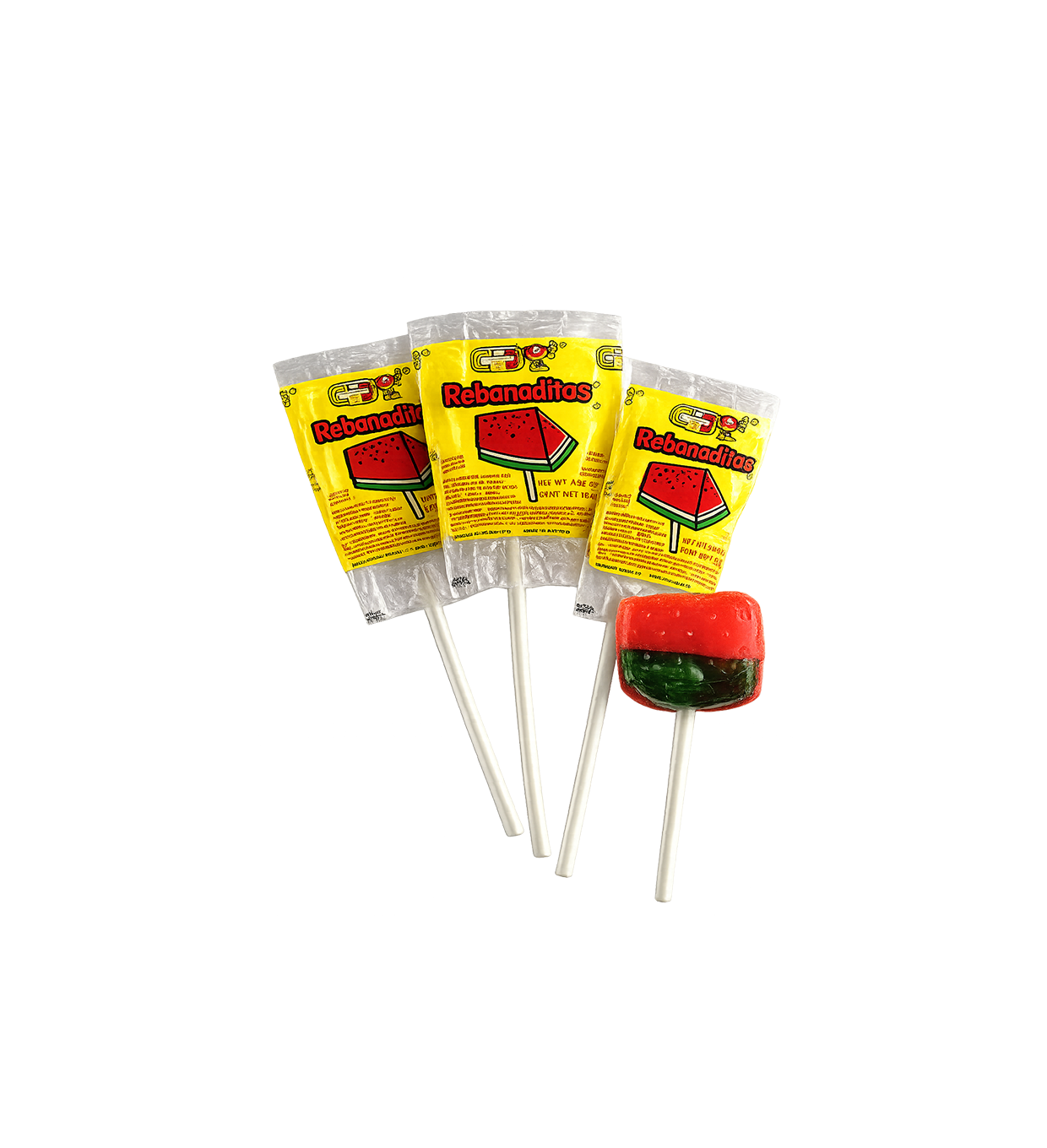 Rebanaditas Sin Chile 3 x $1.00