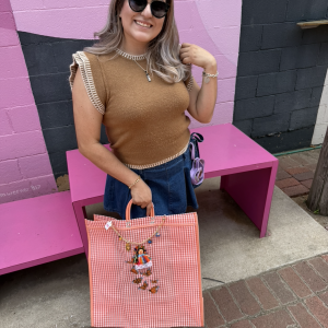 X-Large Embroidered Mercado Bag